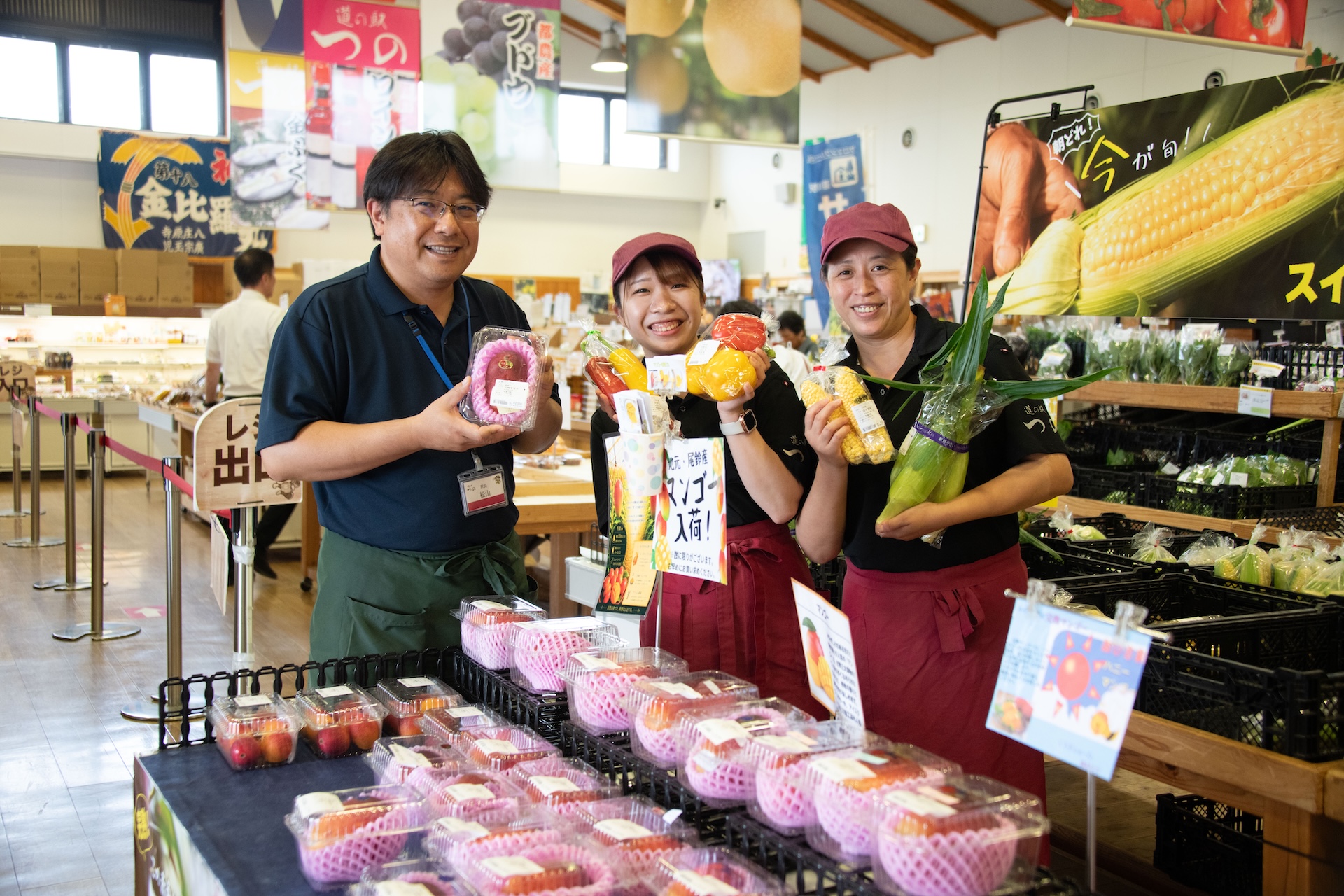 売り場づくりからイベント運営まで幅広く担当