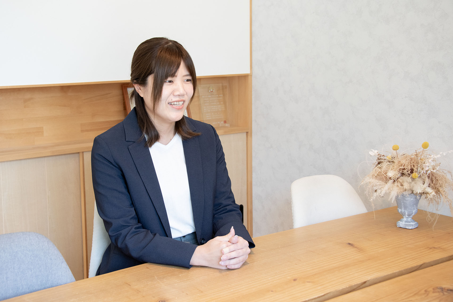 一人ひとりに向き合う育成方針