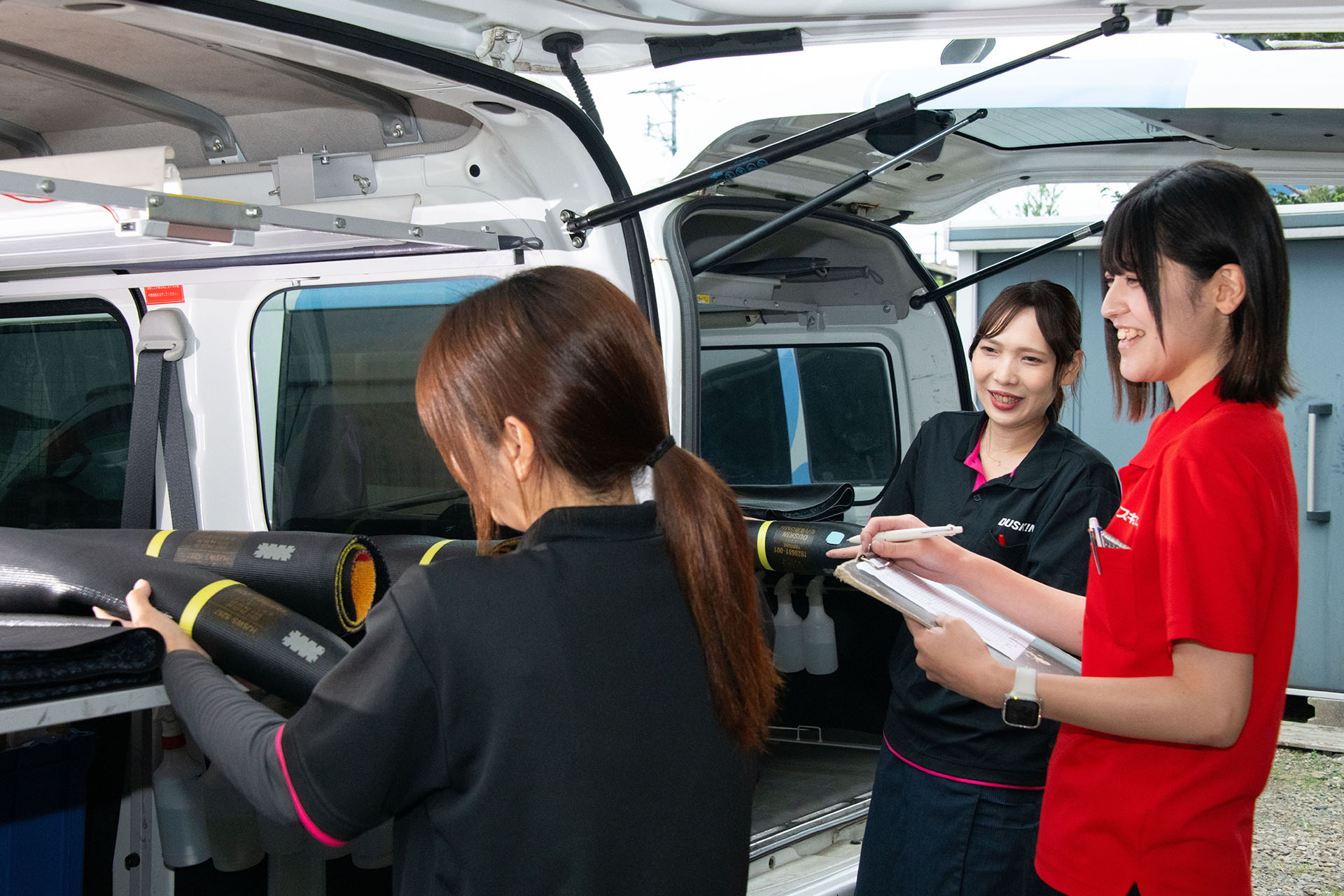 慣れ親しんだ地域でルート配送