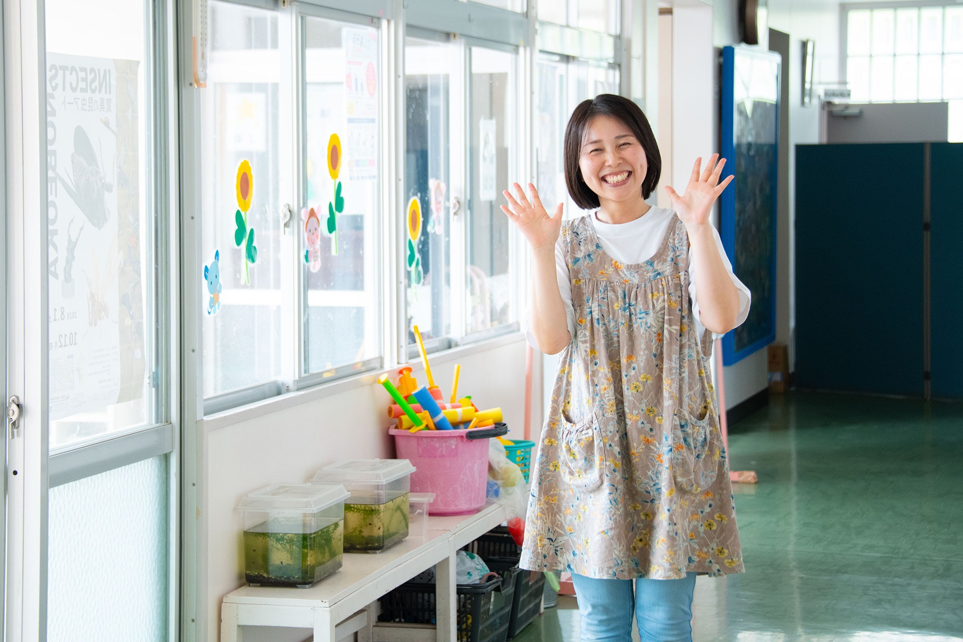 子育て経験を生かして、保育の仕事へ