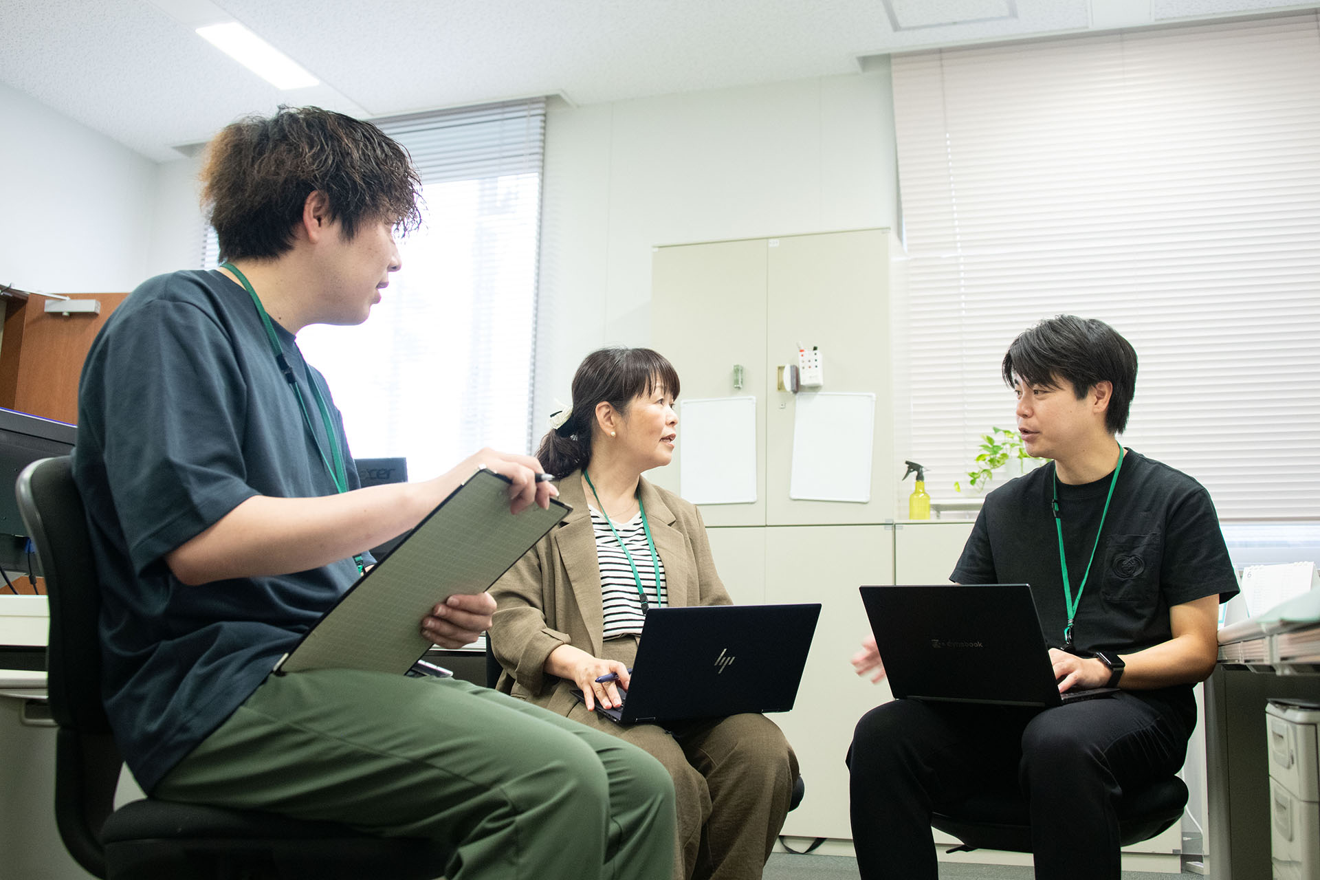 従業員の働く毎日を支える人事・総務部