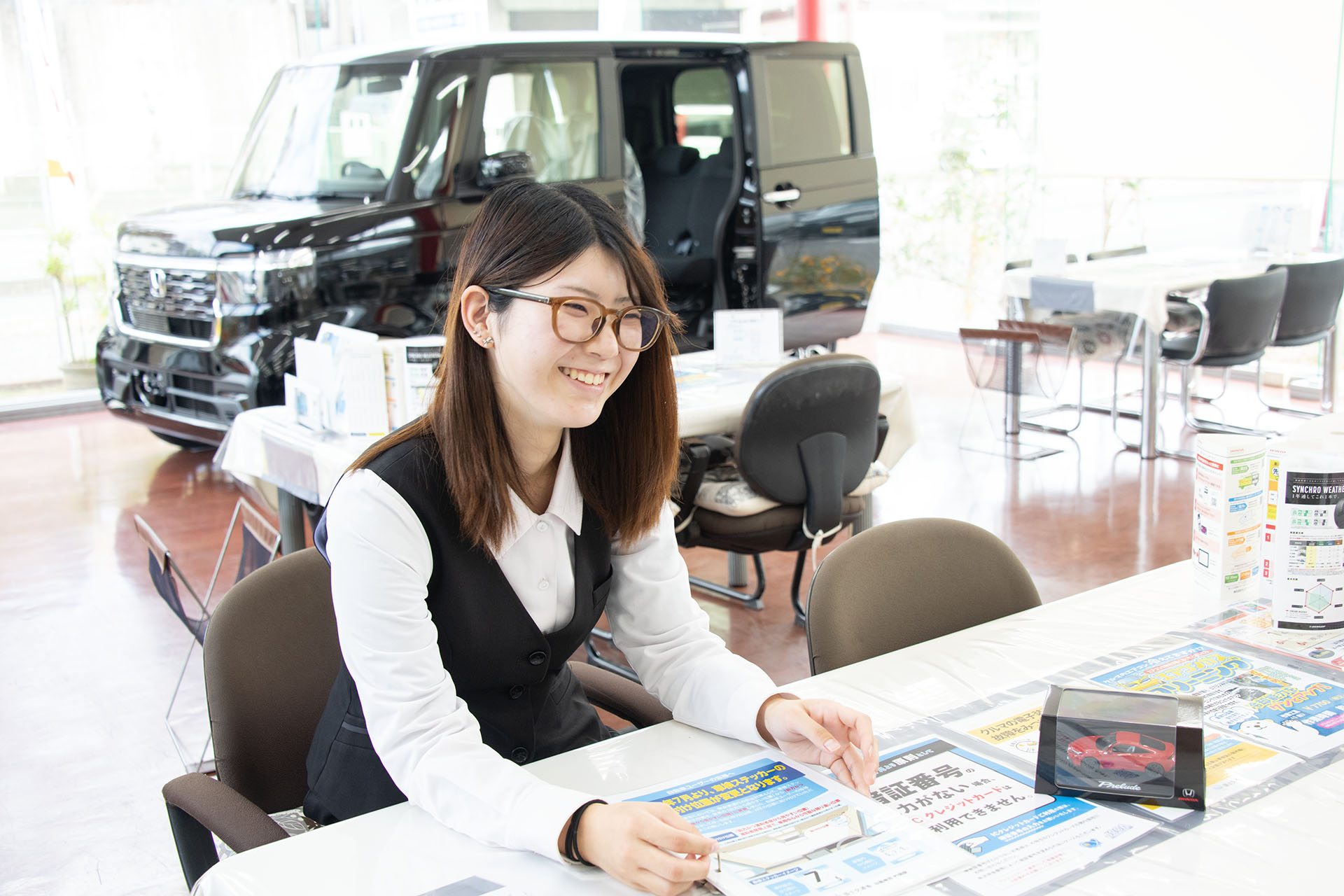 お客さまからスタッフへ　車購入がきっかけに