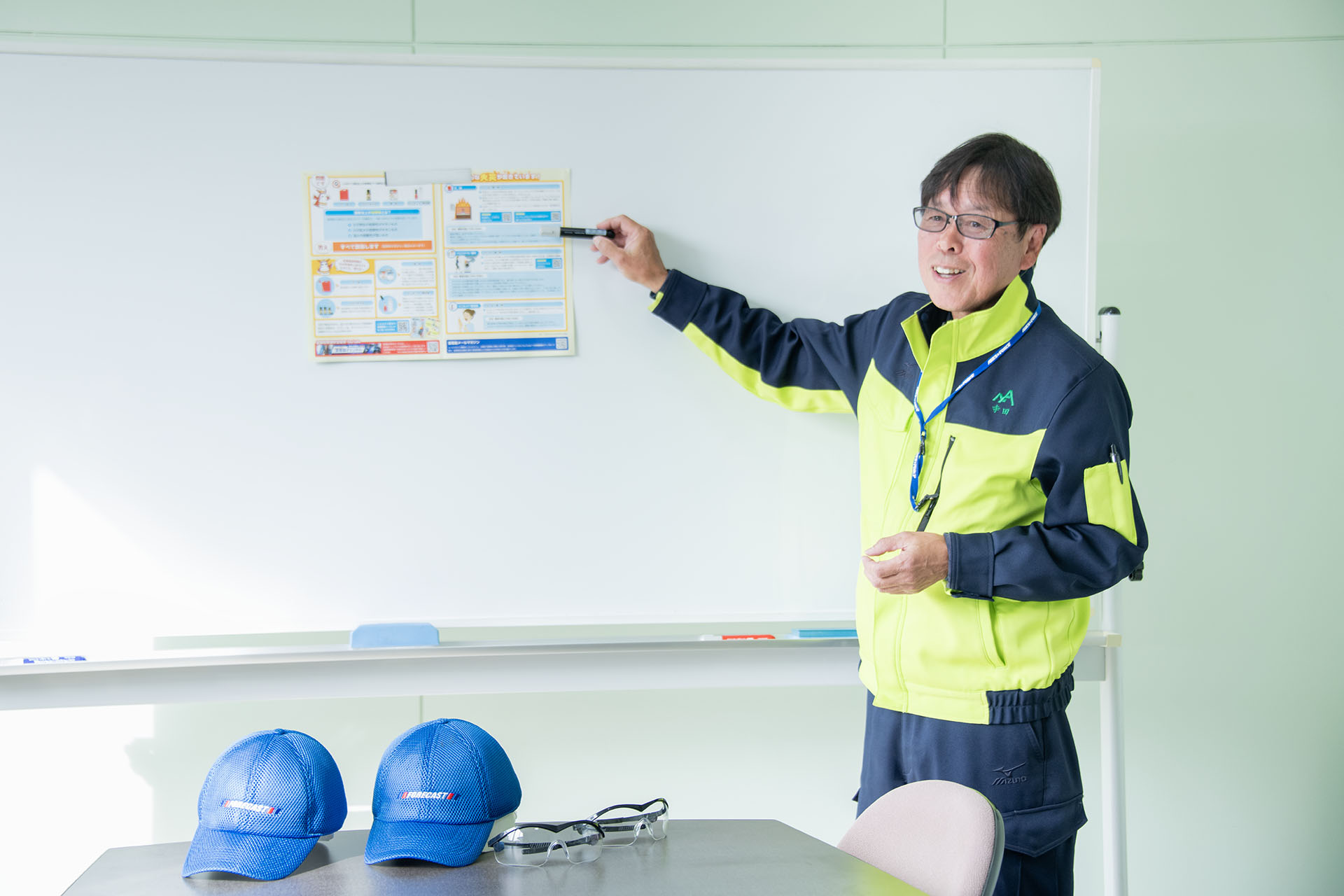 社員だけでなく協力会社も安全に働く　安全講習を実施