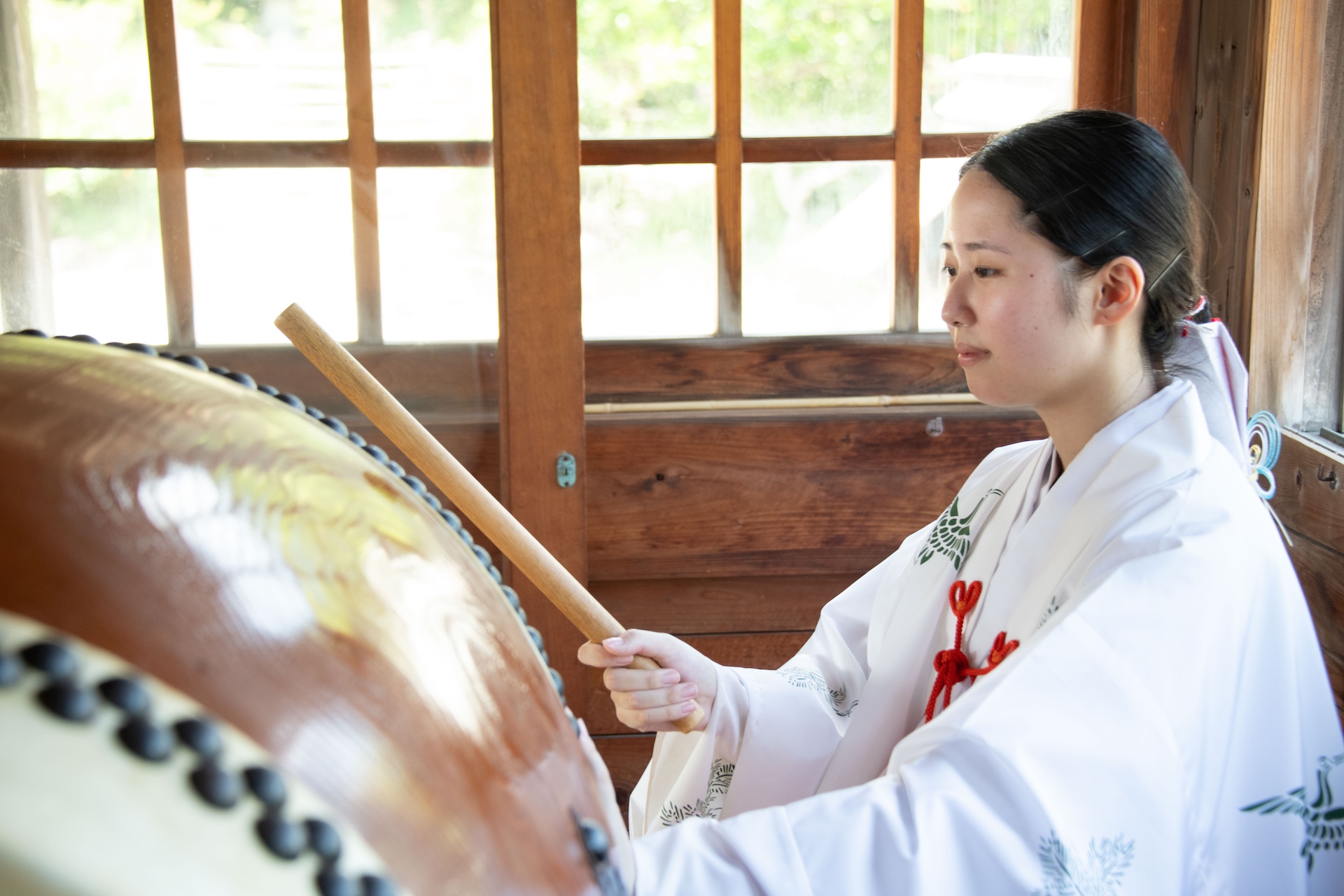 掛け持ちから専念 巫女助勤の魅力