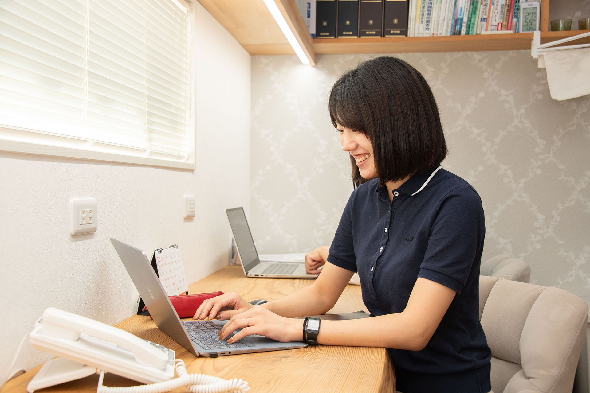 未経験から主任へ。お客さまの信頼に応える仕事