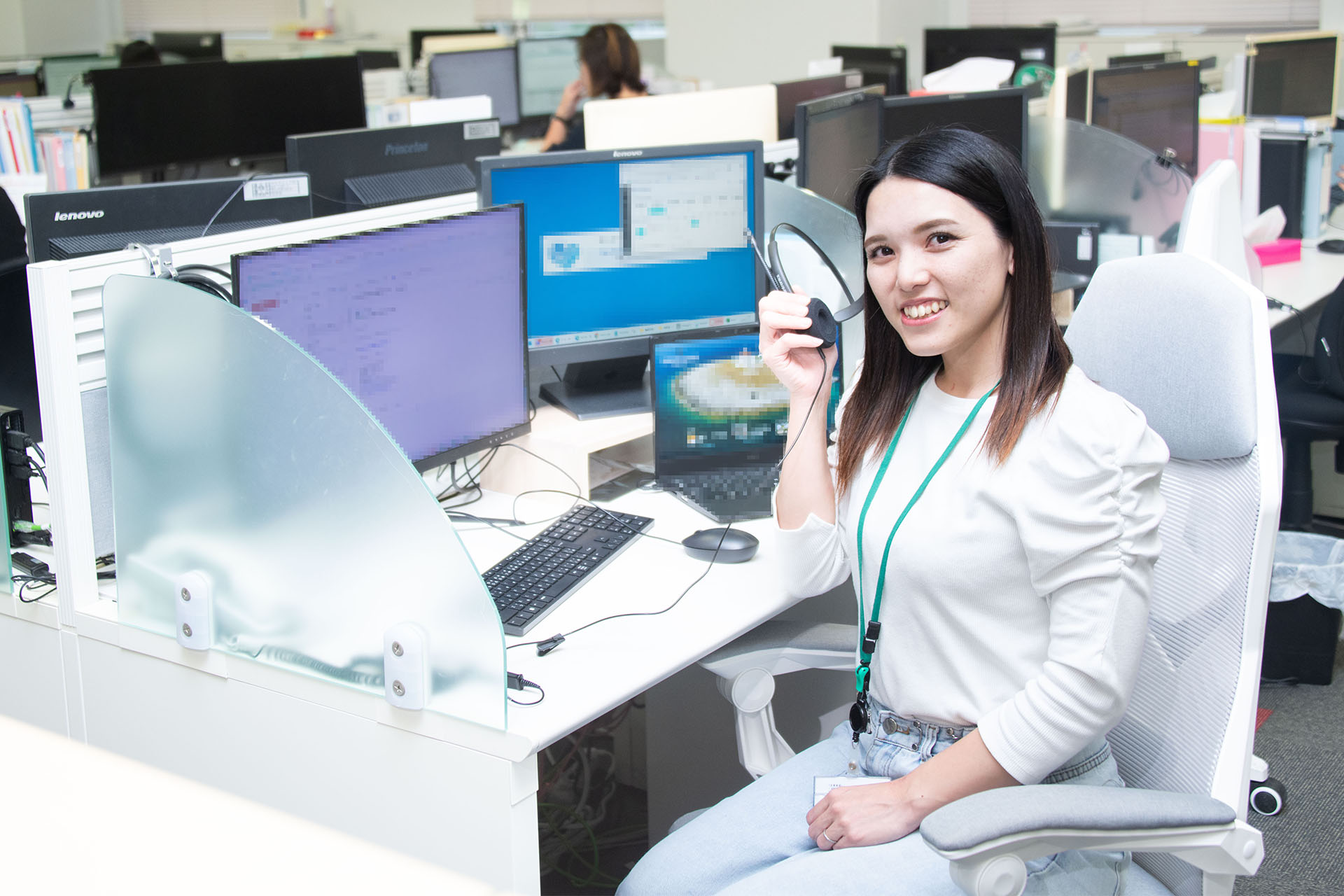 洗練されたオフィスで、おしゃれも自由に