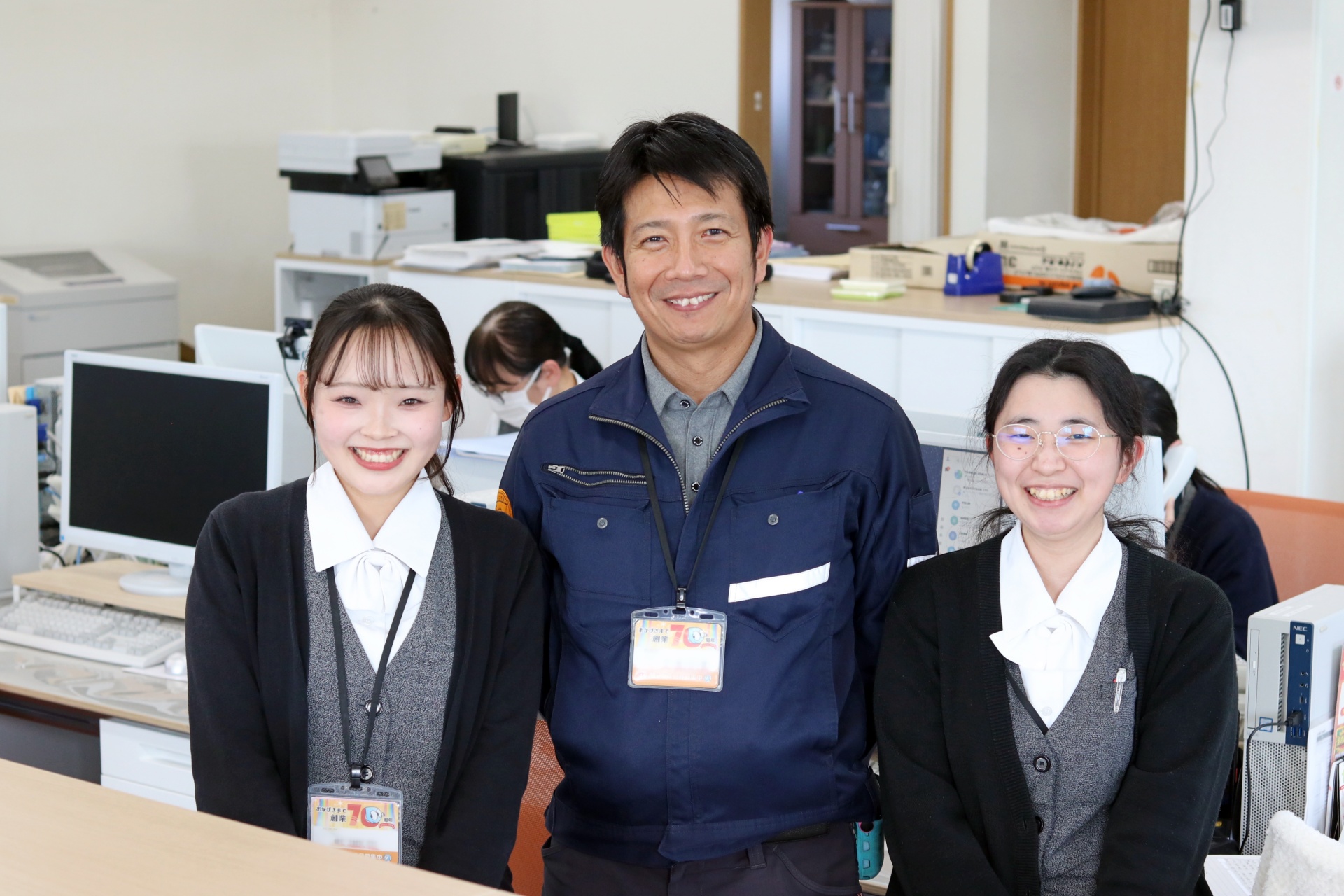 人事から企画・運営、広報など多岐に及ぶ管理業務
