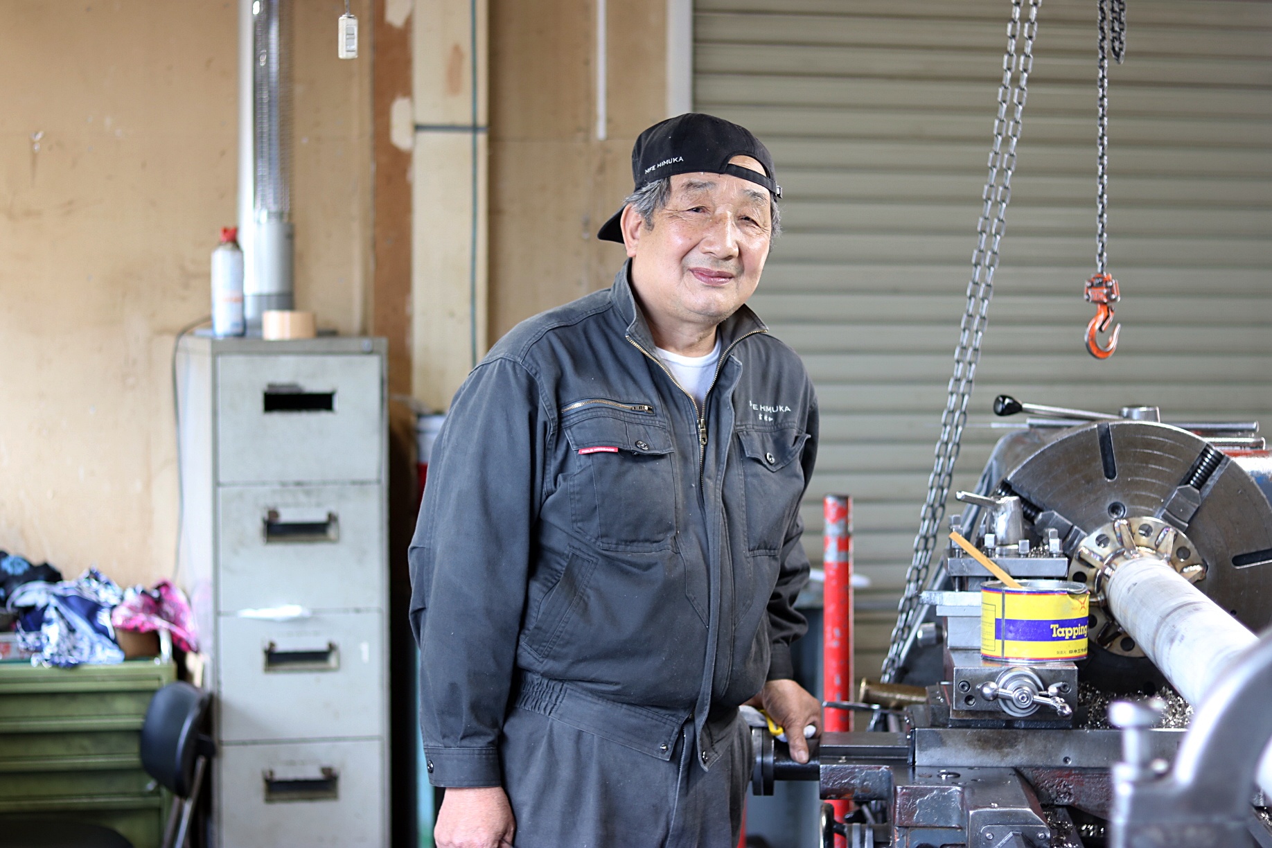 創業50年。会社とともに歩んできた半生をたくしたい