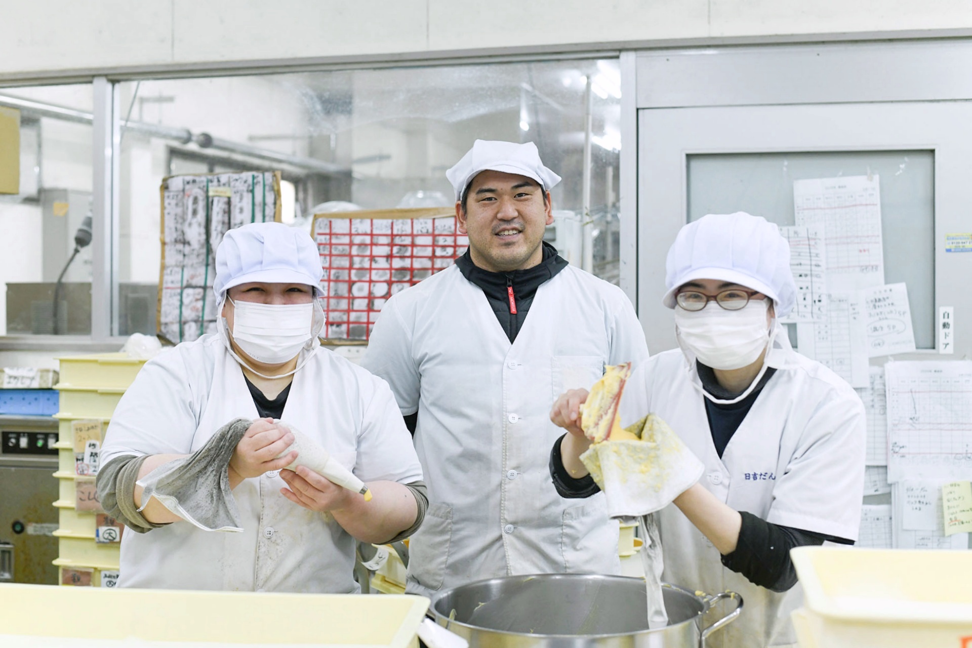 和菓子も、洋菓子も！今後はパン製造の強化