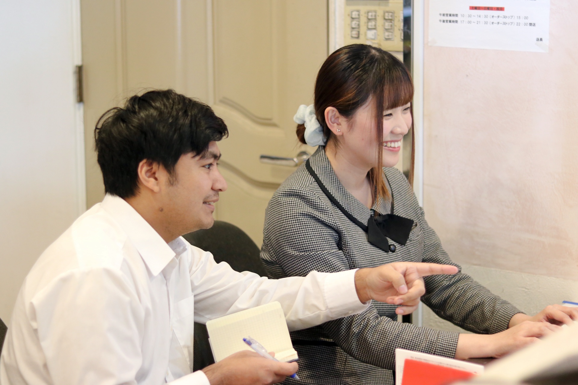 一人に任せない。サポートする先輩がいるから安心