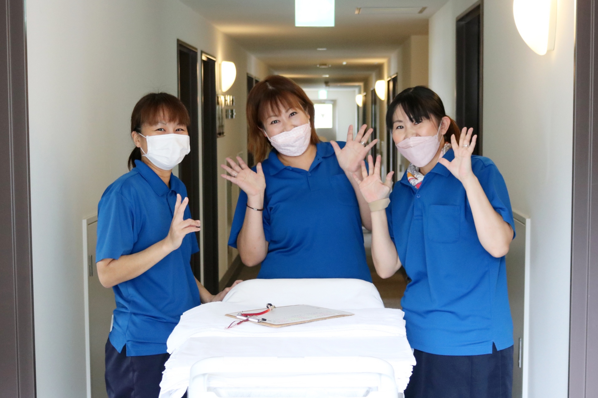 基本はベット作り。運動も兼ねてお得な汗を流せます