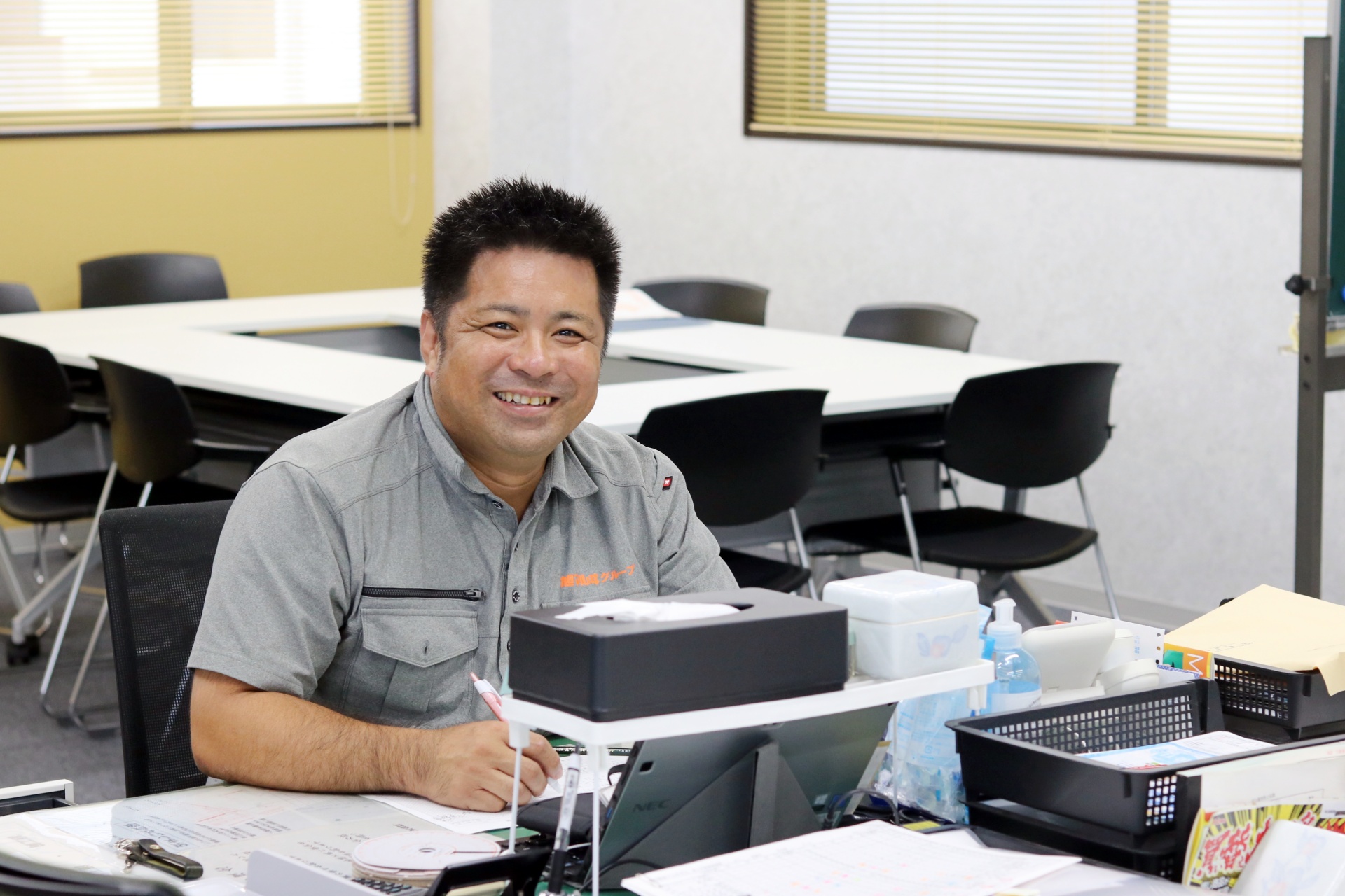 県内に7営業所展開。成長企業で働く社員も成長できる