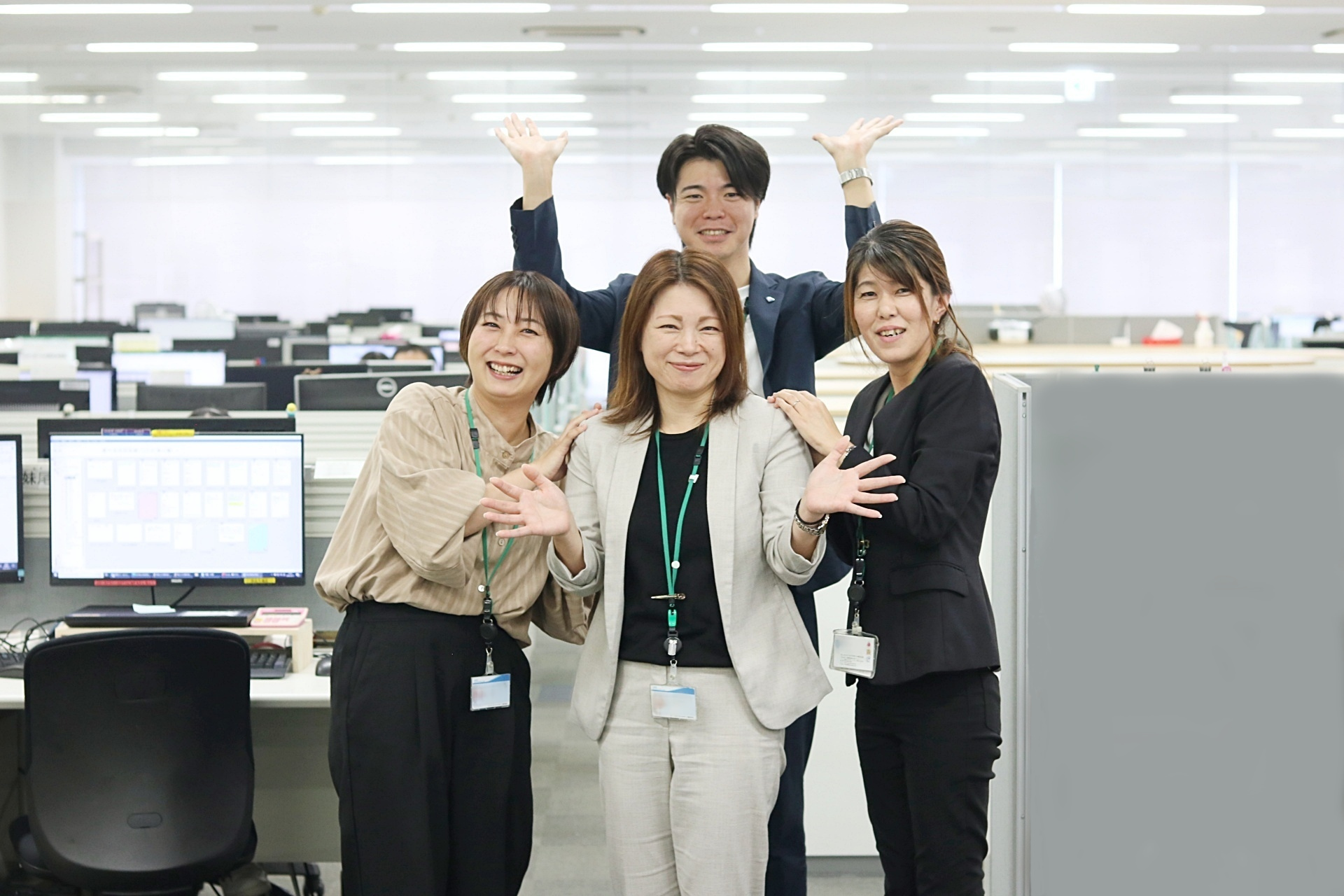 業務量増加、業務拡大による増員募集中