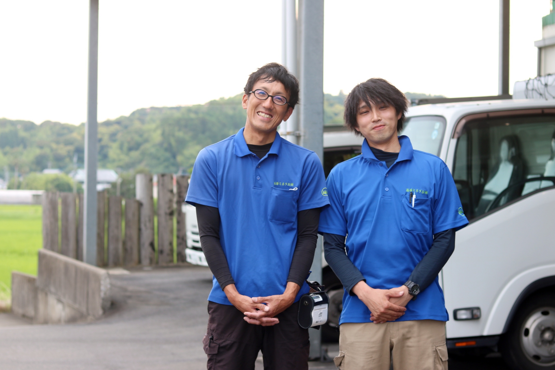配送は一人だけど、営業所にはみんなが待っている